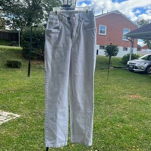 Straight White Jeans Women